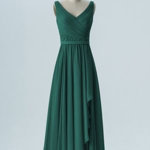 Hunter Green Bridesmaid Dress